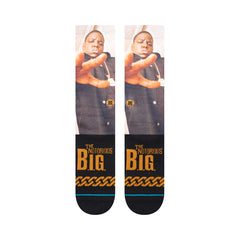 THE NOTORIOUS BIG X STANCE THE KING OF NY CREW SOCKS