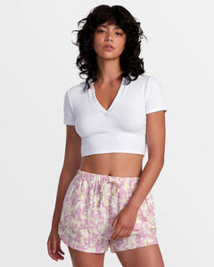 NEW YUME PRINTED CASUAL SHORTS