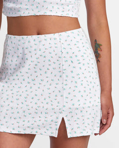 REFORM PRINTED MINI SKIRT