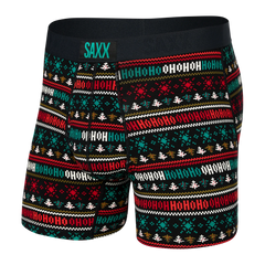 ULTRA SUPER SOFT Boxer Brief / Holiday Sweater- Black