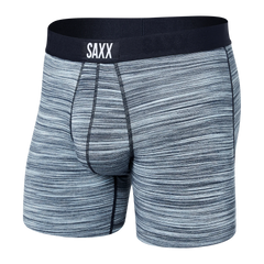 VIBE SUPER SOFT Boxer Brief / Spacedye Heather- Blue