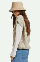 ELLE FELT BUCKET - SAND - 100% WOOL FELT