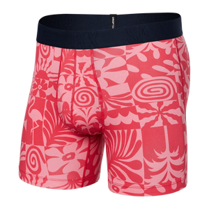 DROPTEMP™ COOLING COTTON Boxer Brief / East Coast- Hibiscus