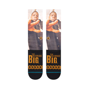 THE NOTORIOUS BIG X STANCE THE KING OF NY CREW SOCKS