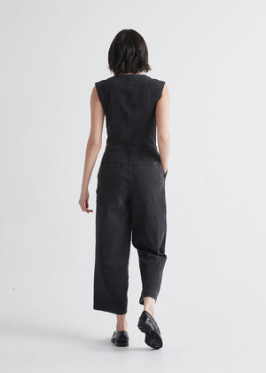 PERFORMANCE DENIM TAILORED JUMPSUIT